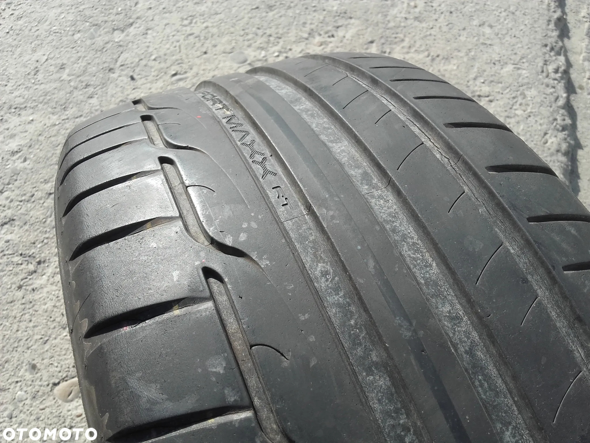 17” - DUNLOP - 225/45 r17 cali –  LETNIE  Opony  SPORT  MAXX RT - stan: BDB - Gwarancja + Możliwy MONTAŻ  !! - 9