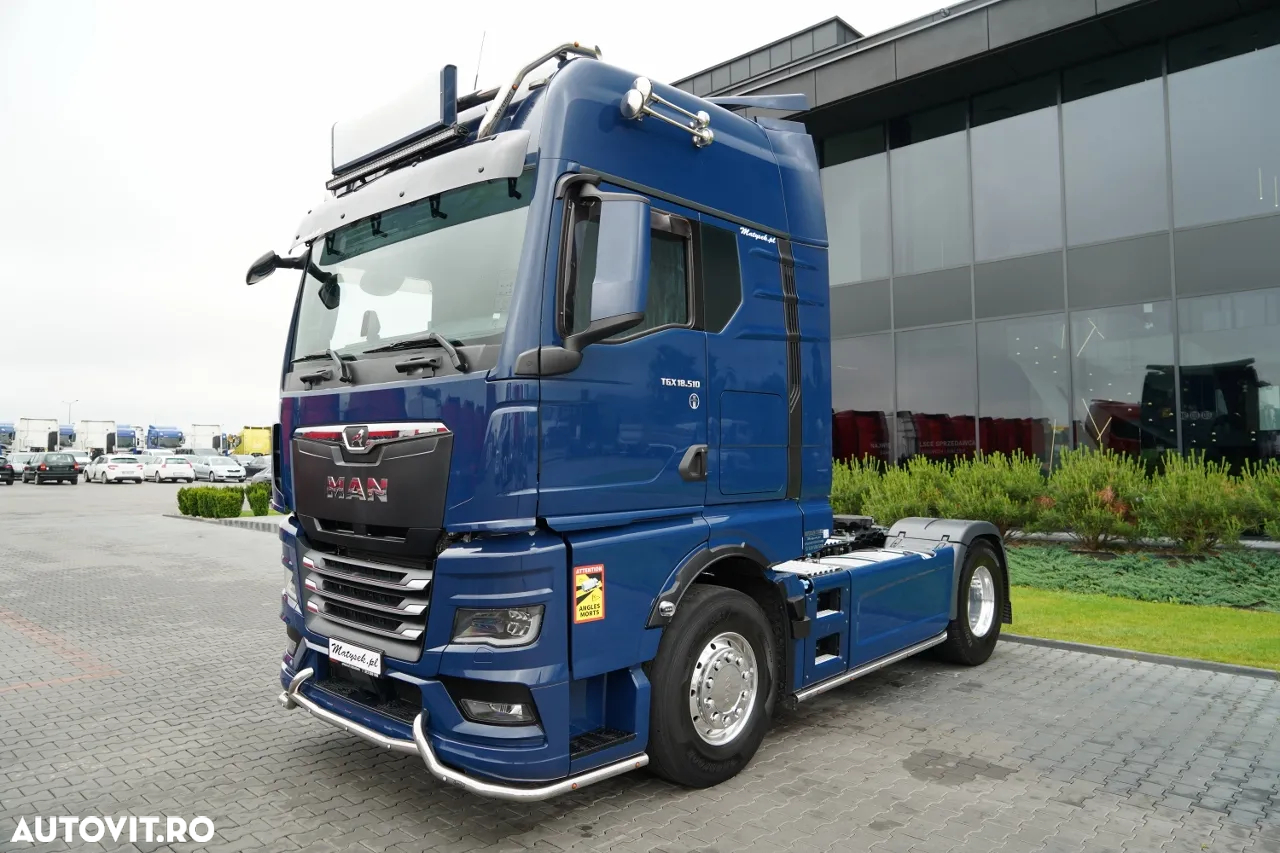 MAN TGX 18.510 / GX / RETARDER / NAVI / TV / PIELE / JANTE DIN ALIAJ / CONTRACT POST-SERVICE / ECHIPAMENTE COMPLETE - 5