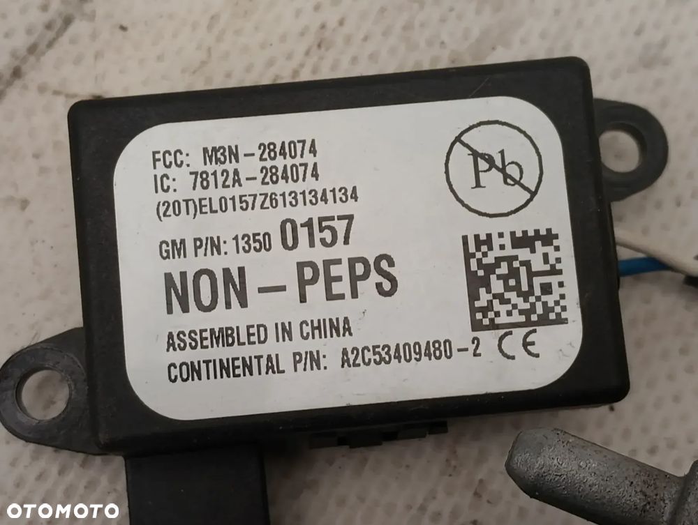 Opel Astra J Stacyjka Zapłonowa Kluczyk Immobilizer 20939745 313169 - 2