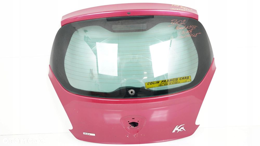 KLAPA BAGAŻNIKA TYŁ FORD KA II 08-16R 9RQE - 1