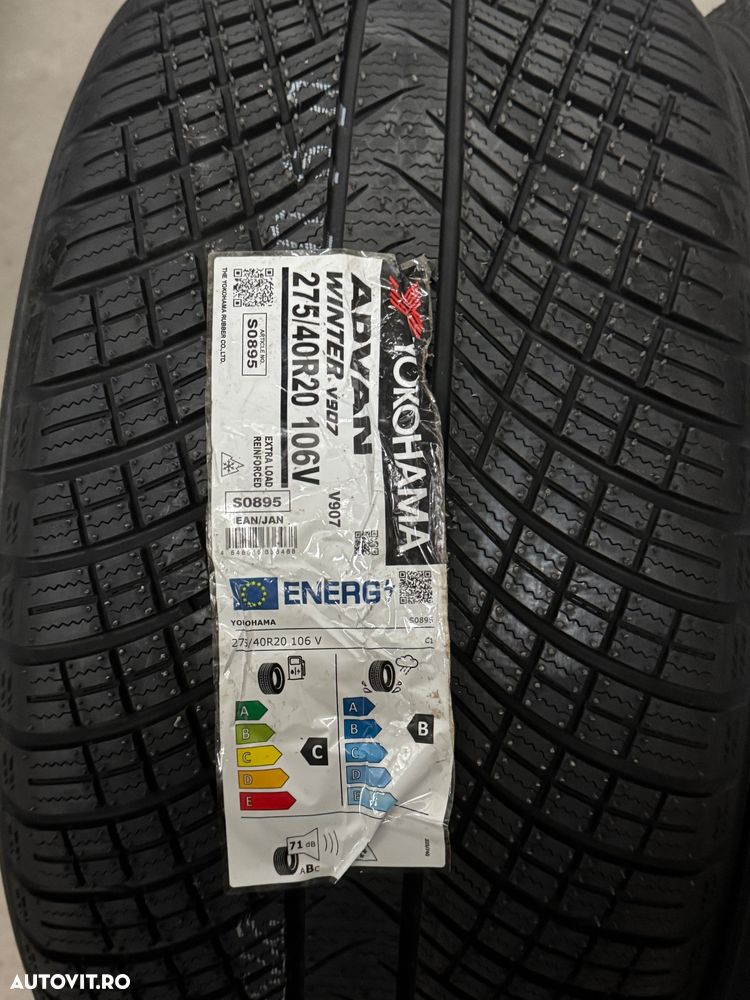 Vând set anvelope 245/45/20-275/40/20 Yokohama de iarnă noi - 2