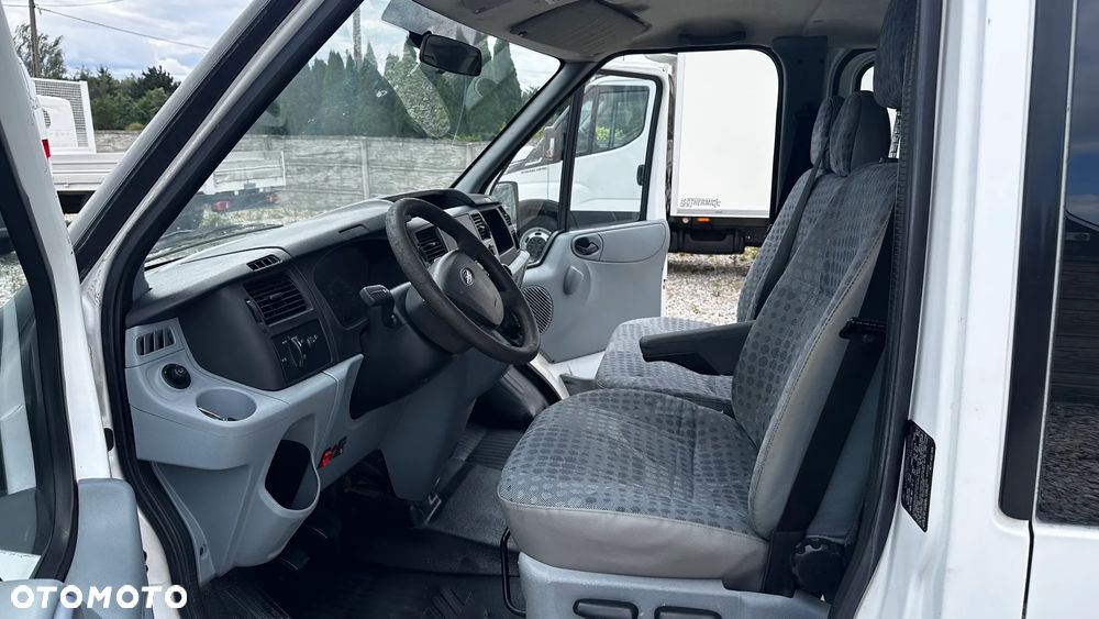Ford Transit 350L | Wywrotka /dźwig - 11
