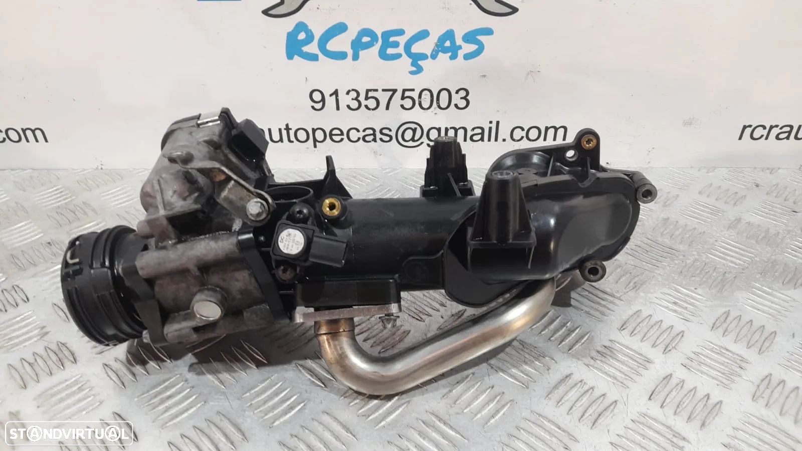 BORBOLETA ADMISSÃO EGR MOTOR MERCEDES BENZ CLS C219 320 CDI 24V 224CV OM642920 642920 0281002678 A6420900070 6420900070 - 1