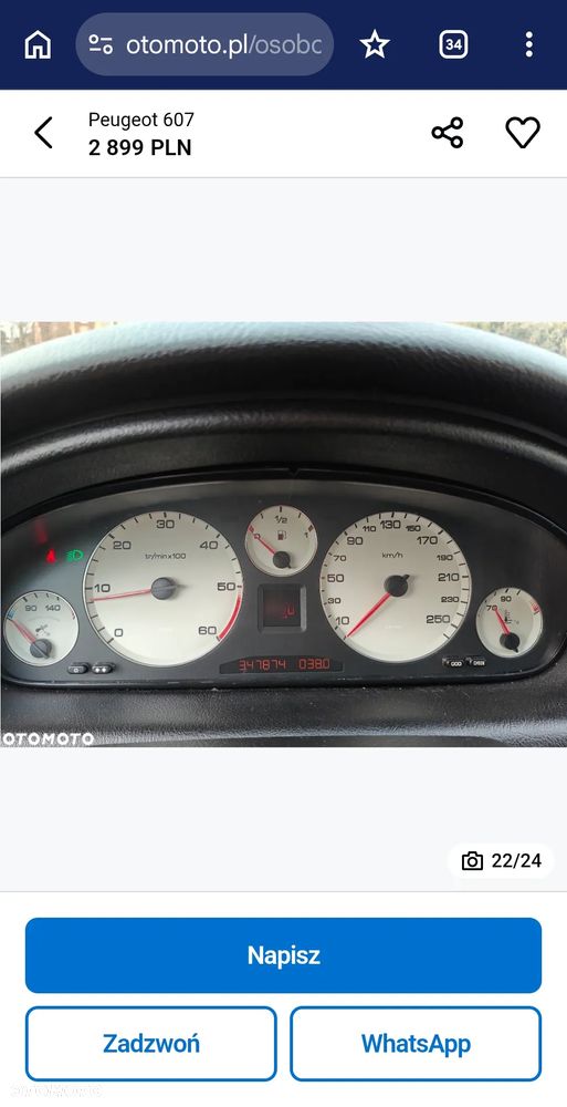 Peugeot 607 2.2 HDI Pack - 26