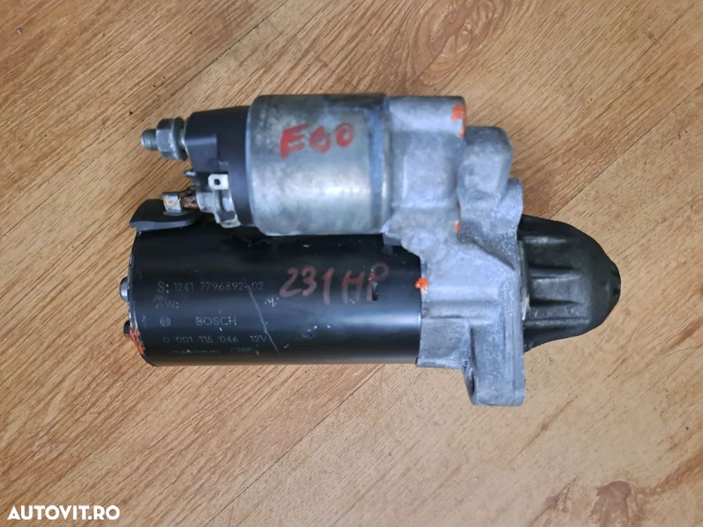 Electromotor starter Original BMW E87 E91+LCI E92+LCI E93 E60+LCI E61+LCI E65 E66 E83+LCI E70+LCI E71 - 1