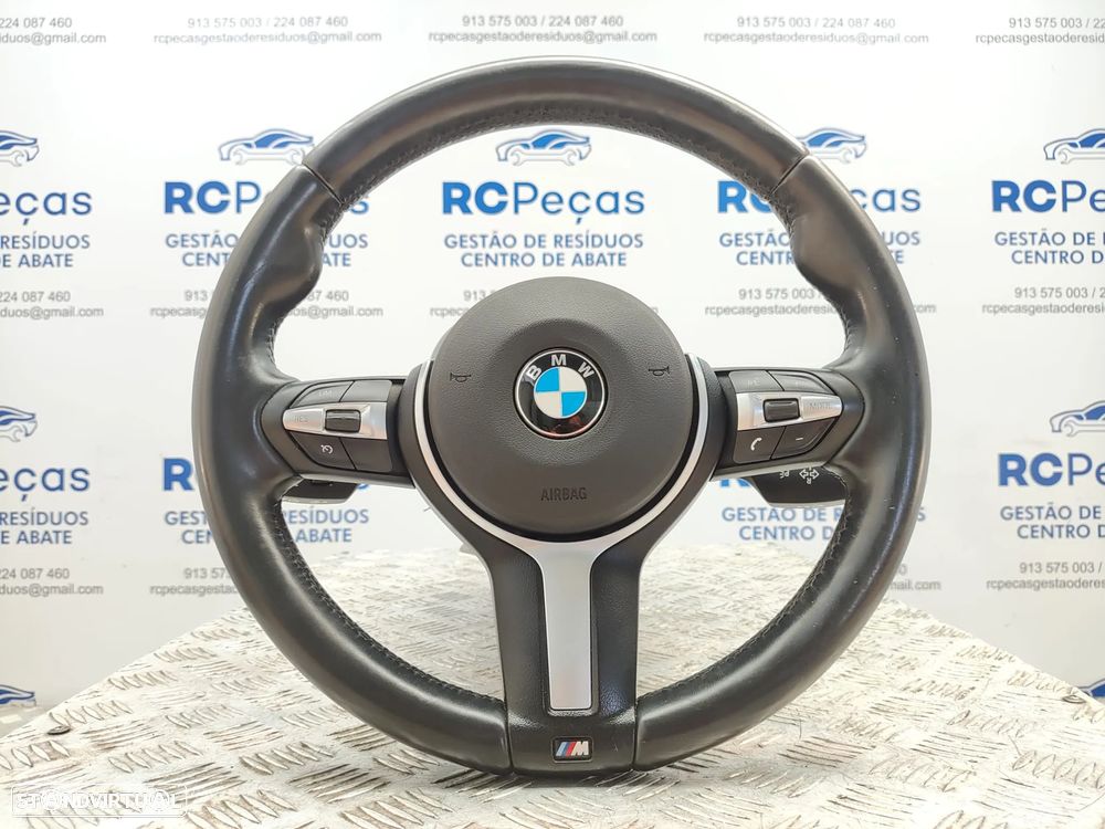 Volante completo em pele original BMW Serie 1 F20 F21 Pack M Serie 2 3 4 - 8