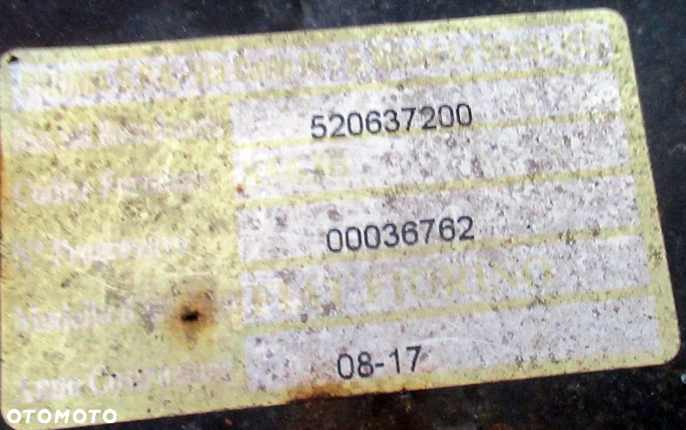 FIAT FIORINO LIFT WSPORNIK MECHANIZM PODNOŚNIK KOŁA ZAPASOWEGO 520637200 - 4