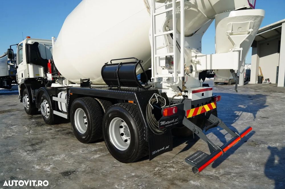 DAF CF 440 / 8x4 / BETONIERĂ SCHWING STETTER / BETONIERĂ 9 M3 / AUTOMATĂ / CAMERĂ / - 12