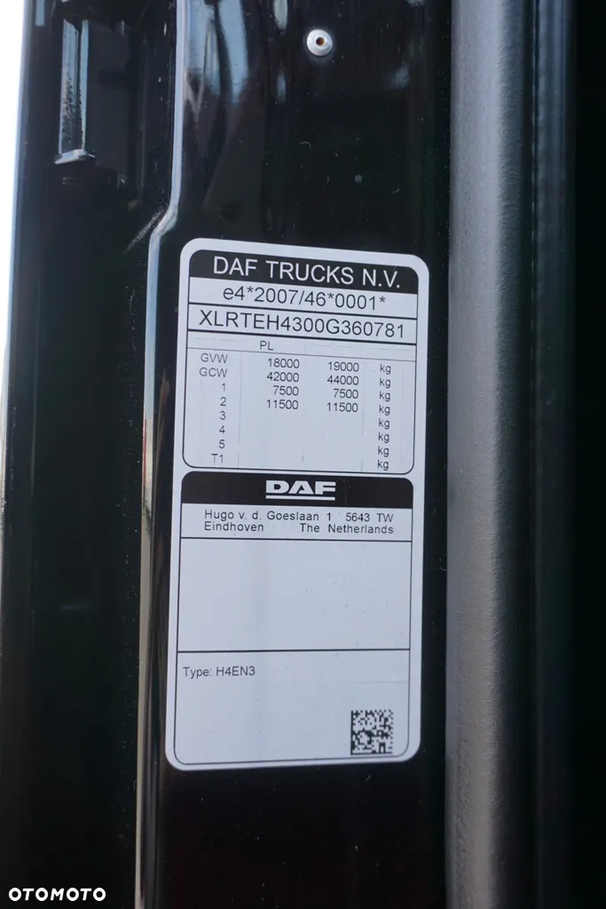 DAF 106 / 480 / EURO 6 / ACC / MEGA / I - COOL / LOW DECK / SUPER SPACE CAB - 11