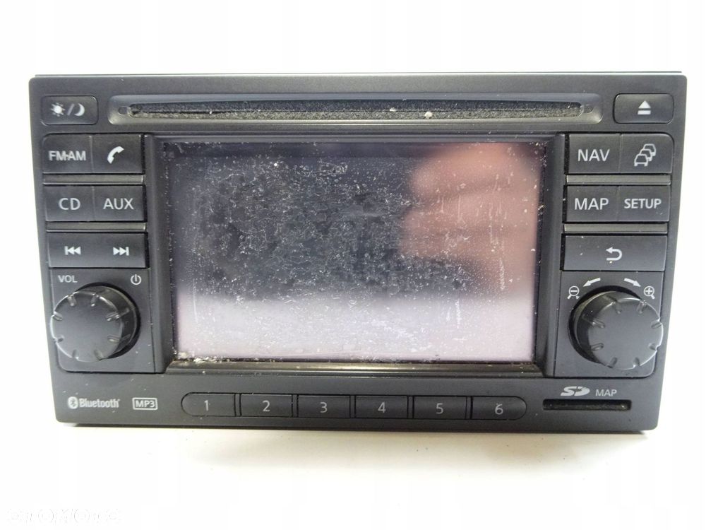 radio cd nissan qashqai j10 lift 10-13 r - 1