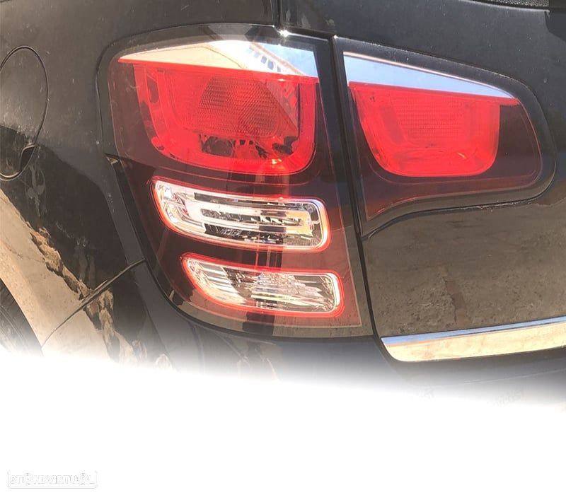 FAROLIN ESQ PARA CITROEN C3 RESTYLING 13-16 BRANCO VERMELHO - 2