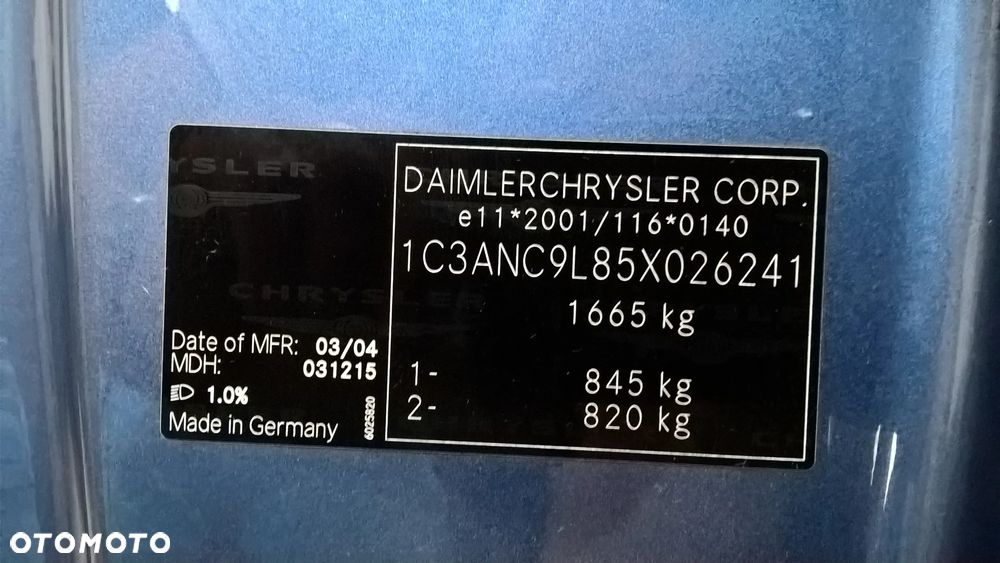 Chrysler Crossfire Standard - 14