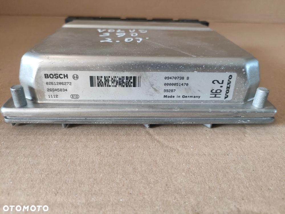 VOLVO S80 I 2.0 T 1998- STEROWNIK SILNIKA 09470738B - 4