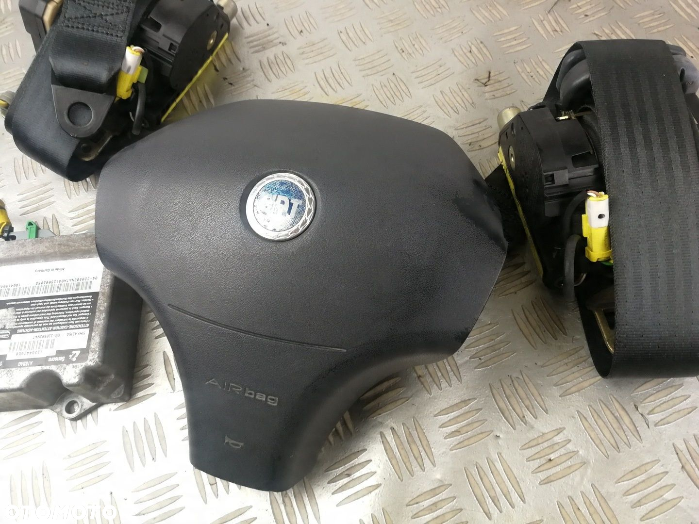 airbag poduszka powietrzna kierowcy moduł airbag pasy FIAT DUCATO II 2 LIFT - 3