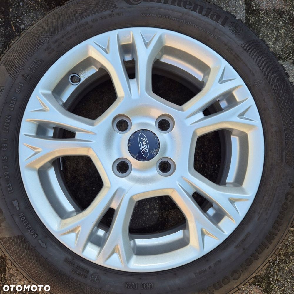 ZIMA KOŁA 15 ORYGINAŁ FORD FIESTA B MAX FOCUS KA 185/60 R15 CZUJNIKI - 3