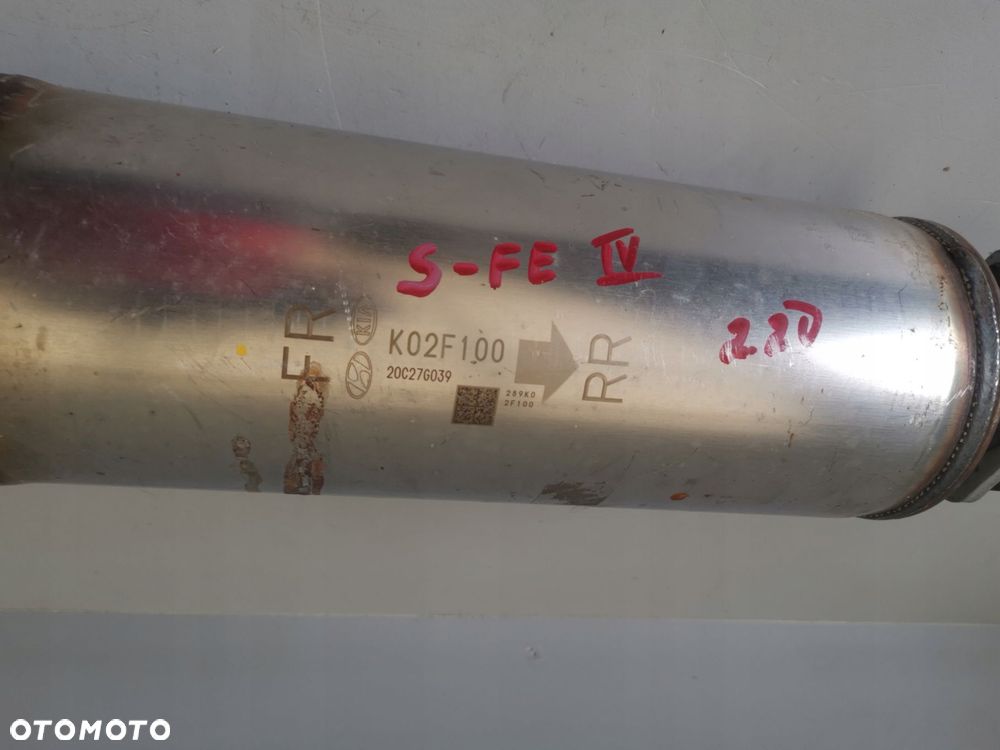 HYUNDAI SANTA FE IV LIFT KATALIZATOR DPF SILNIK 2.2 CRDI D4HE K02F100 - 2