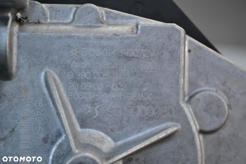 OPEL CITROEN PEUGEOT SILNICZEK WYCIERACZKI TYŁ TYLNY BOSCH 9819900080 - 3