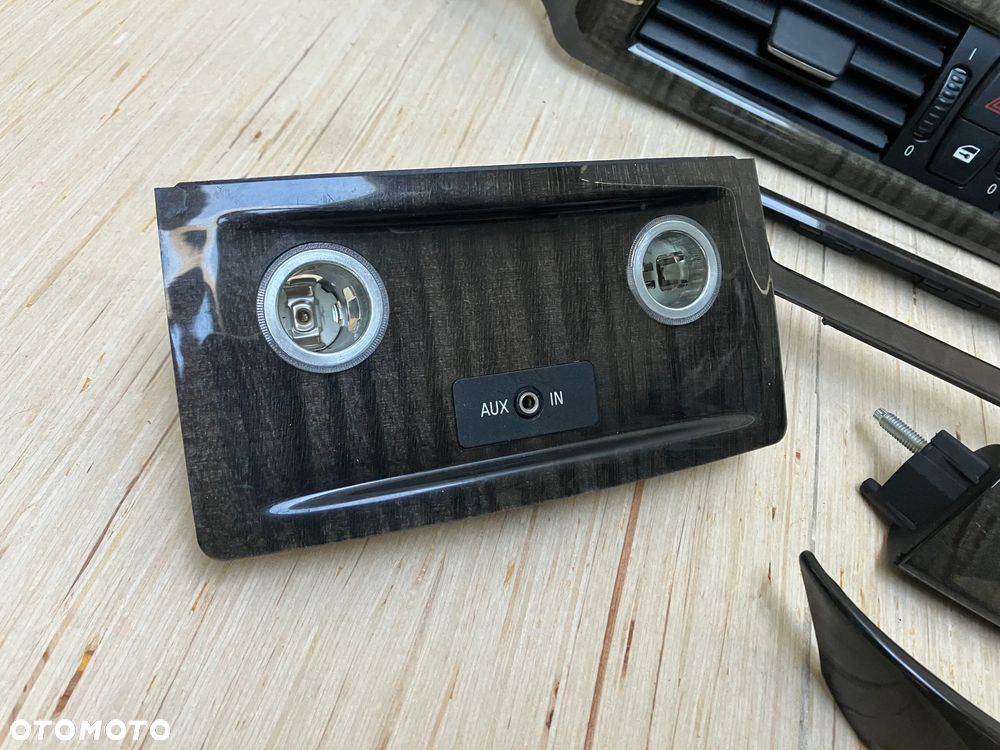 DEKORY LISTWY OZDOBNE BMW E60 E61 DREWNO PASKI PRZED LIFT - 13