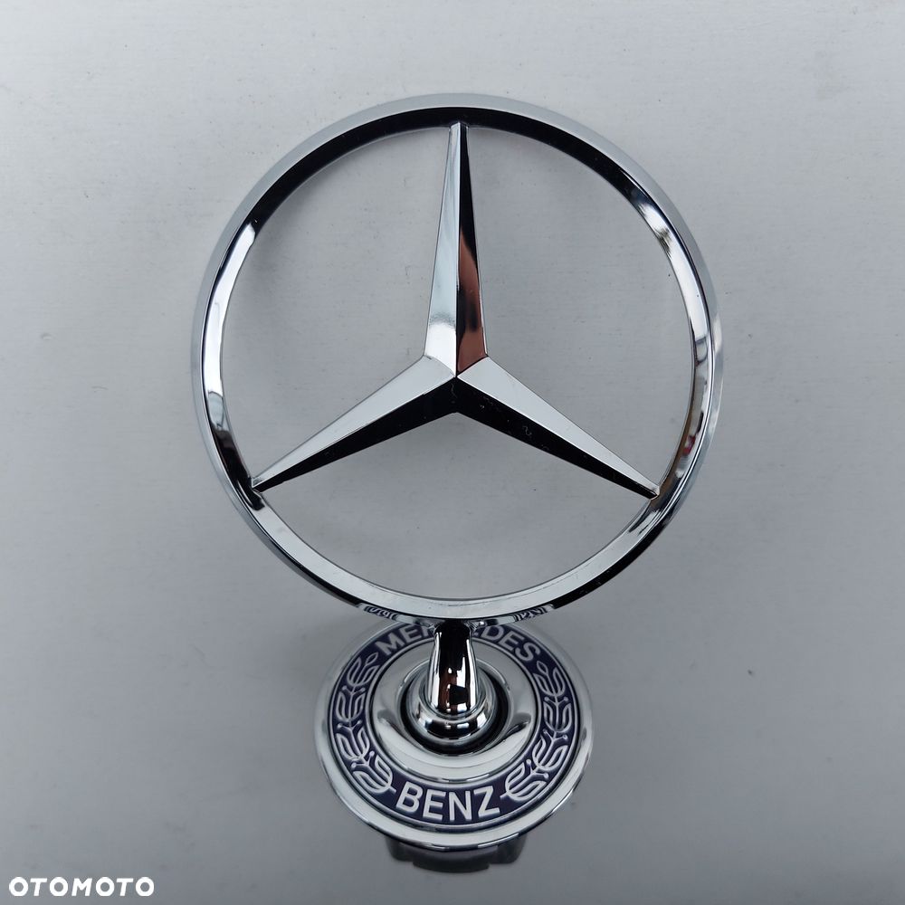 EMBLEMAT ZNACZEK GWIAZDA NA MASKE MERCEDES W124 C W202 CLK W208 E W210 W211 S W220 ORYGINAL NOWY 2108800186 - 2