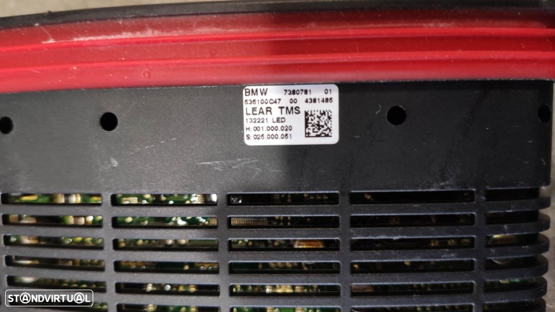 centralina cassete Led bmw X5 F15 + X6 F16 - 7380781 - 3
