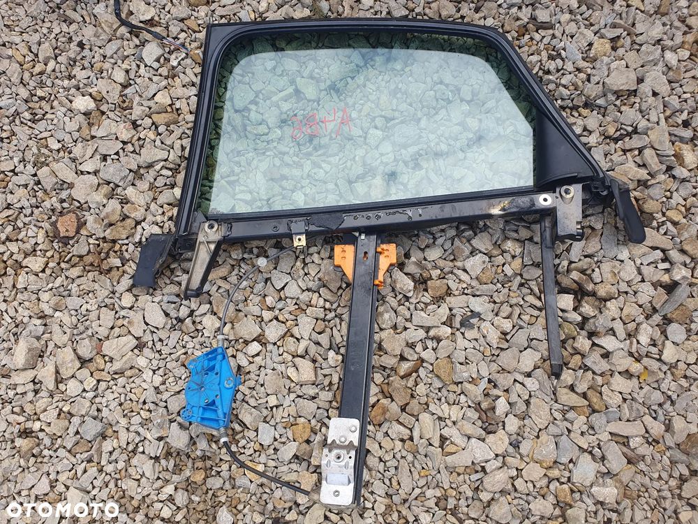 AUDI A4 B6 SEDAN RAMKA DRZWI SZYBA ORYGINALNA 02R MECHANIZM PODNOŚNIK SZYBY PRAWY TYŁ - 7