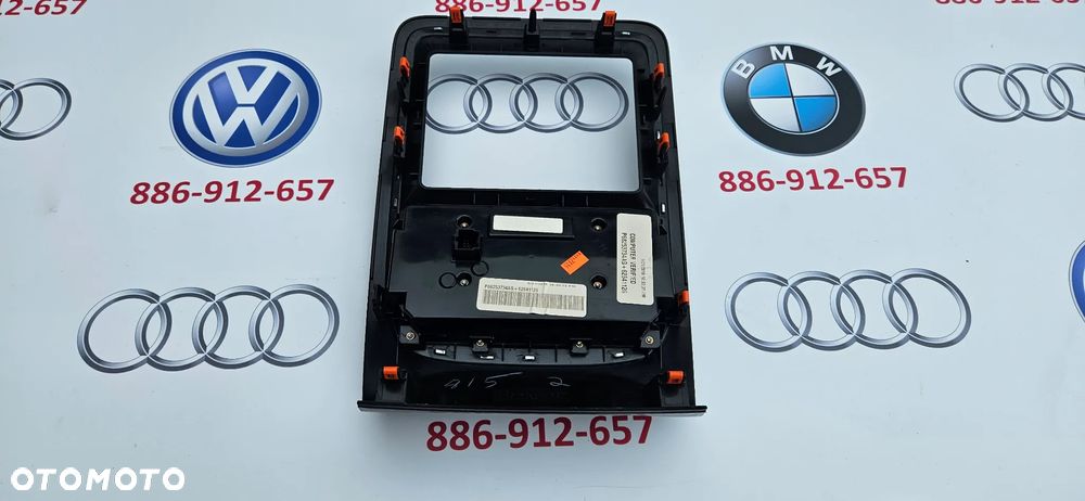 Dodge Durango III LIFT 2014-2017 Panel klimatyzacji AC Panel sterowania nawiewem Ramka wyświetlacza radia pod duży wyświetlacz P68253734AG - 9