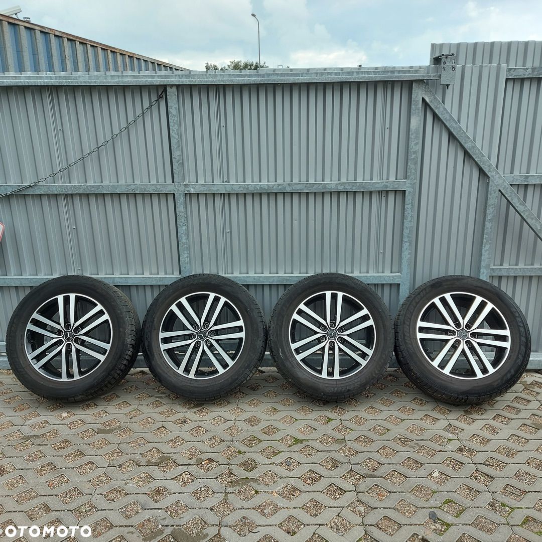 KOLA OPONY FELGI 19 KOMPLET MERCEDES X W470 LETNIE ORYGINAL DEMONTAZ 6X114,3 ET50 N84901 - 1