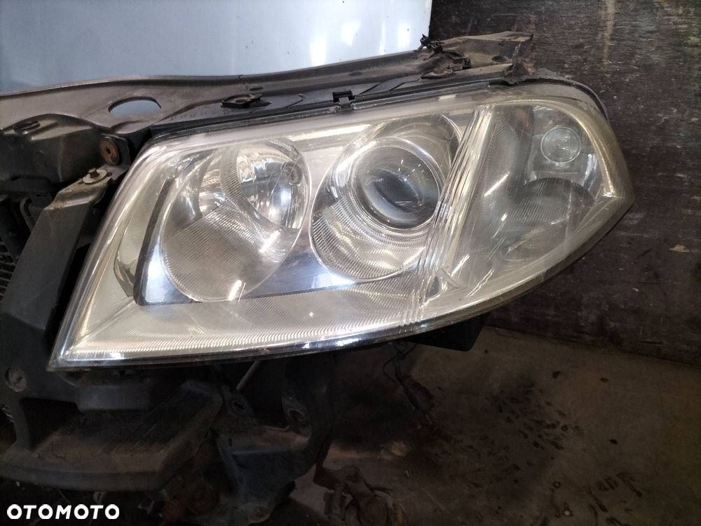 KOMPLETNY PRZÓD MASKA ZDERZAK LAMPY PAS VOLKSWAGEN PASSAT B5 FL LA7W - 11