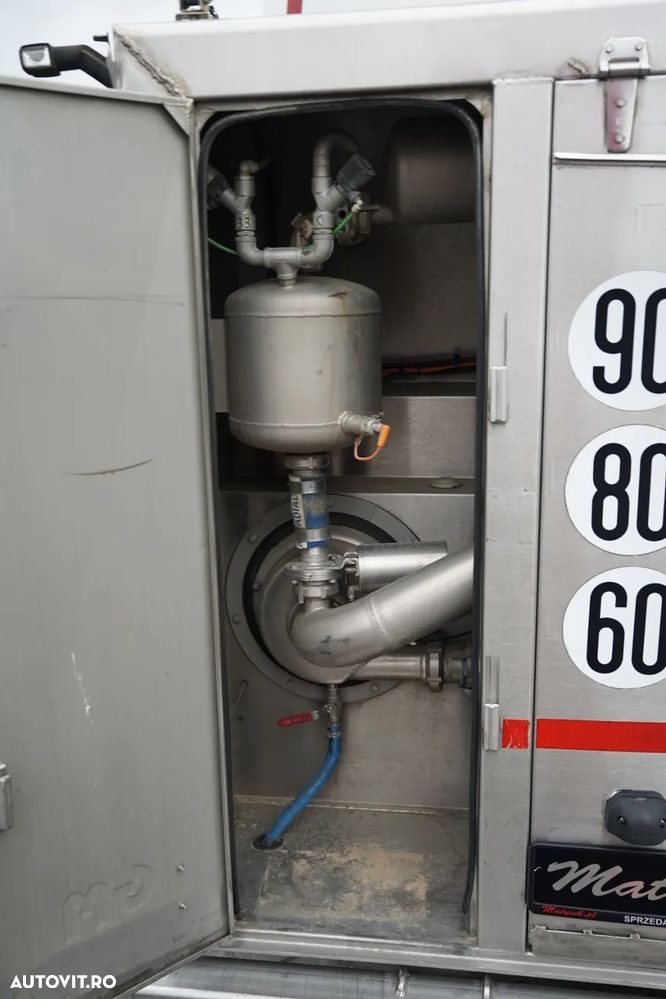 Magyar REZERVOR ALIMENTE / 30.000 L / AXĂ RIDICATĂ / AXĂ DE DIRECȚIE / - 20