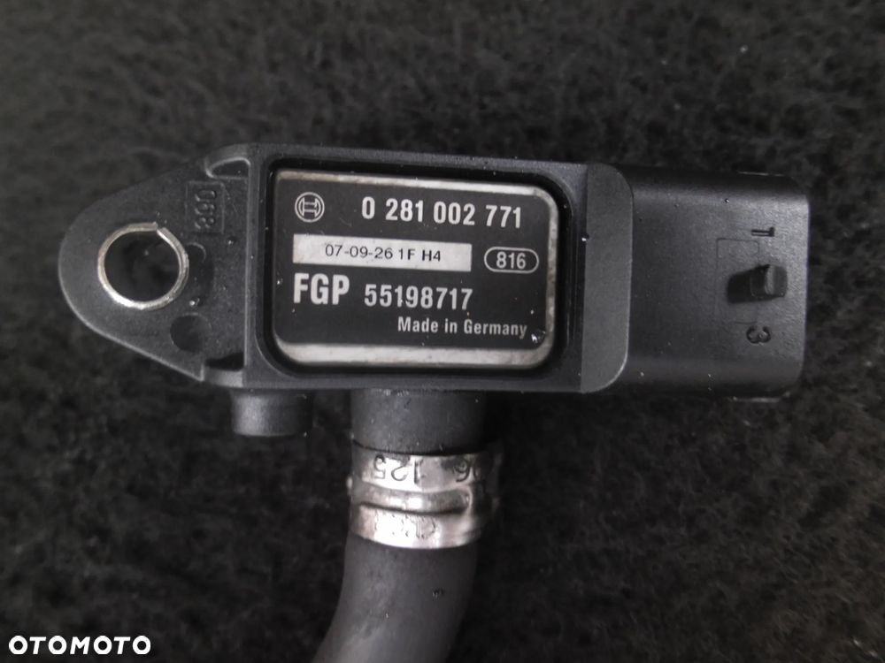 OPEL FIAT ALFA SAAB CZUJNIK CIŚNIENIA SPALIN DPF 0281002771 55198717 BOSCH POSIADAM 4 SZT - 2