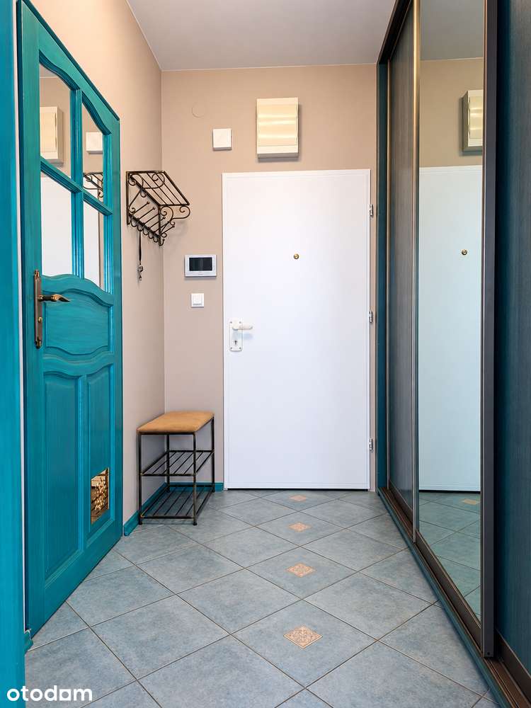 Duża kawalerka 38 m² z klimatyzacją, balkonem, blisko metra | Bemowo