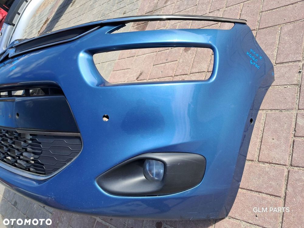 citroen c4 picasso ii kompletny zderzak przedni pod 6 pdc kolor kgqc - 4