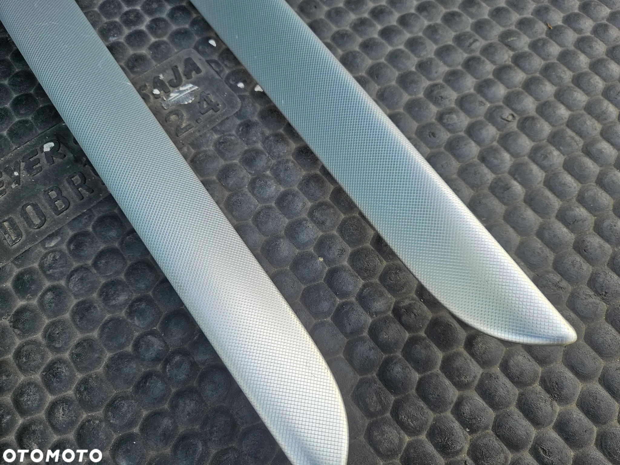 Listwy Ozdobne Dekor Listwa Drzwi Srebrne Rybia Luska Carbon Audi A4 B6 B7 - 13