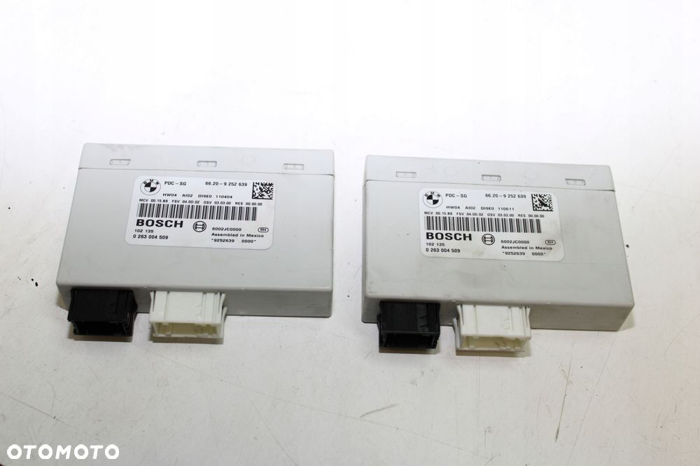 BMW X1 E84 1 E87 E81 3 E90 E91 E92 MODUŁ STEROWNIK PDC 9252639 - 4
