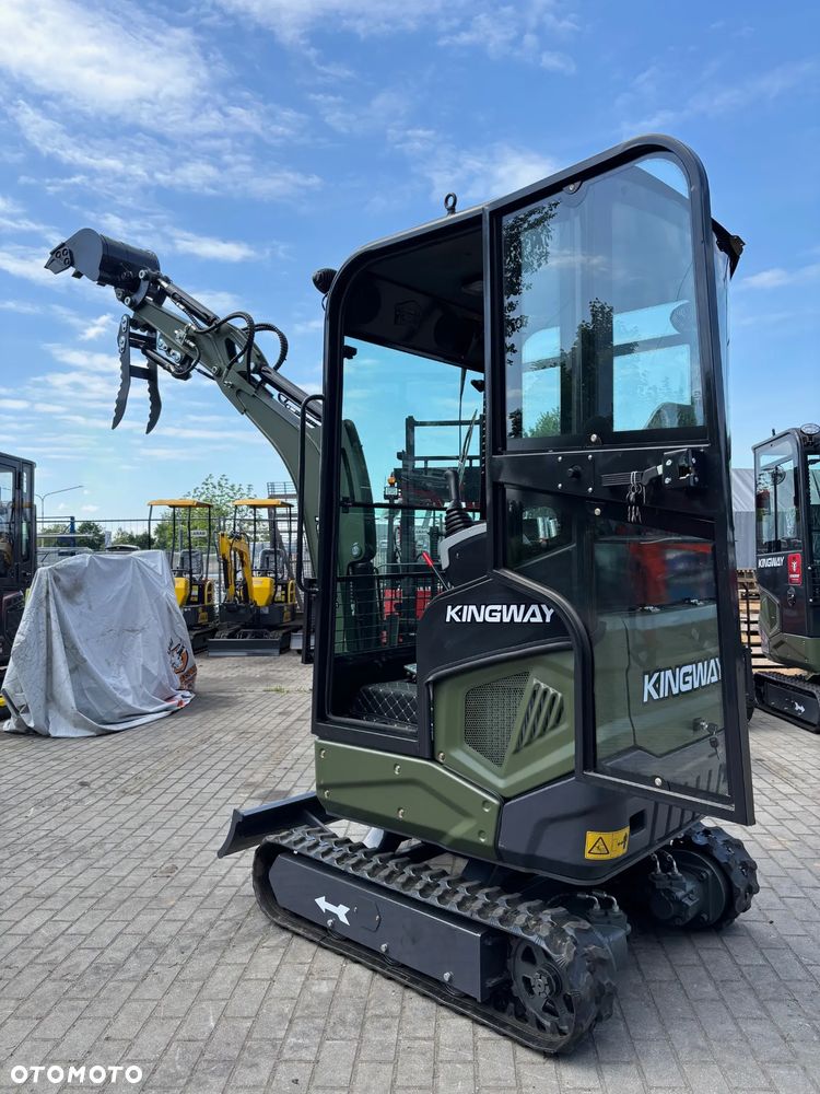 Kingway Koparka 1600kg S16K + Kciuk Hydrauliczny - 20