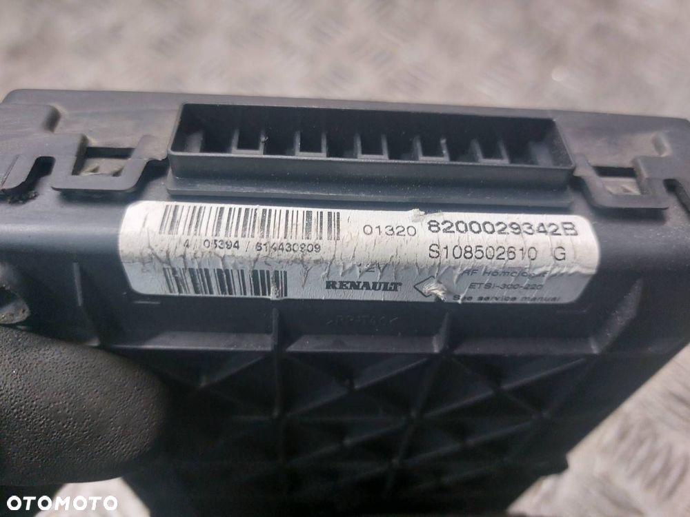 ZESTAW STARTOWY RENAULT SCENIC I LIFT 1.6 16V 8200124318 8200029342B - 8