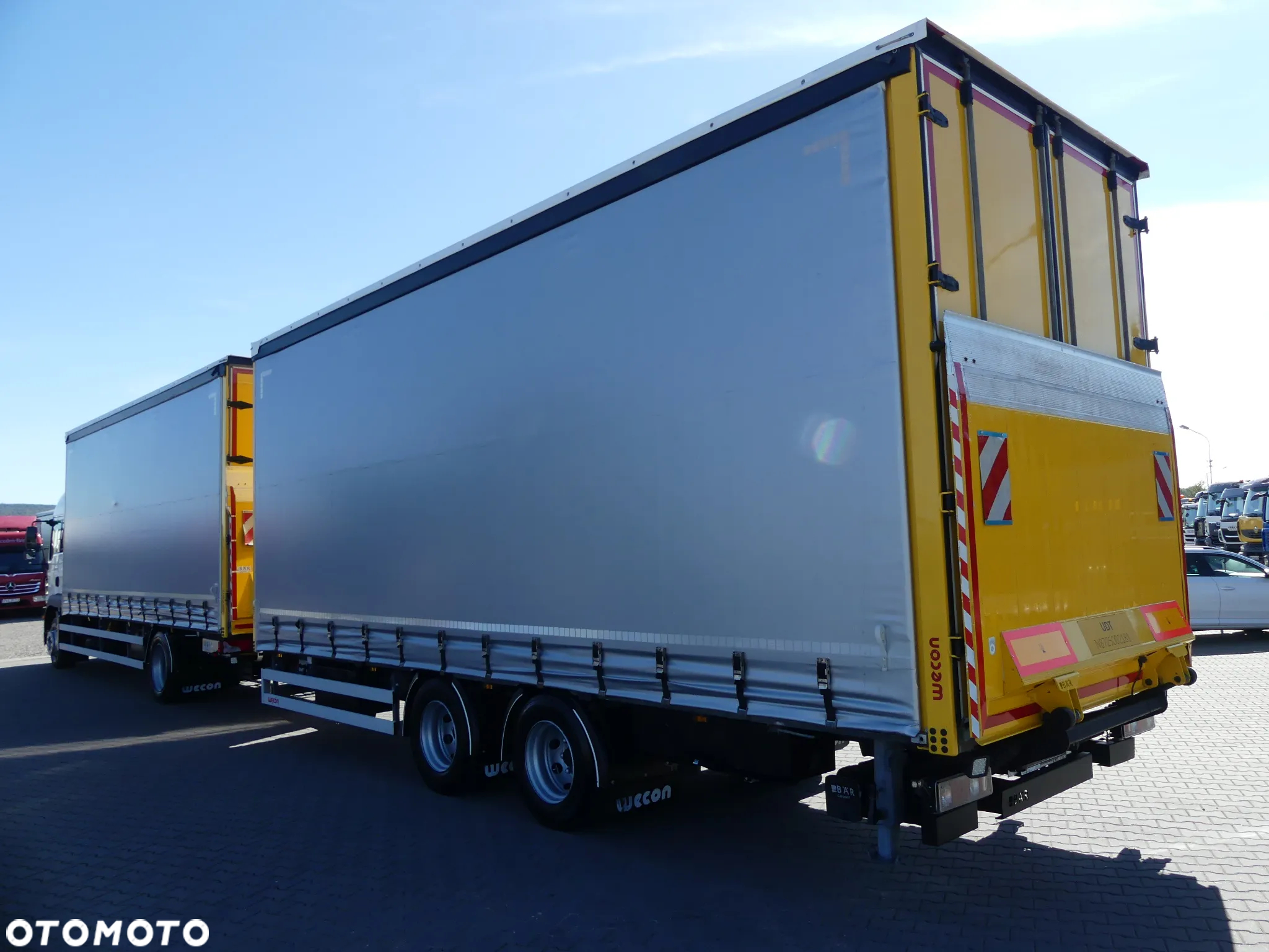 MAN TGM 18.340 / FIRANKA + WINDA / ZESTAW 38 EURO PALET / - 6