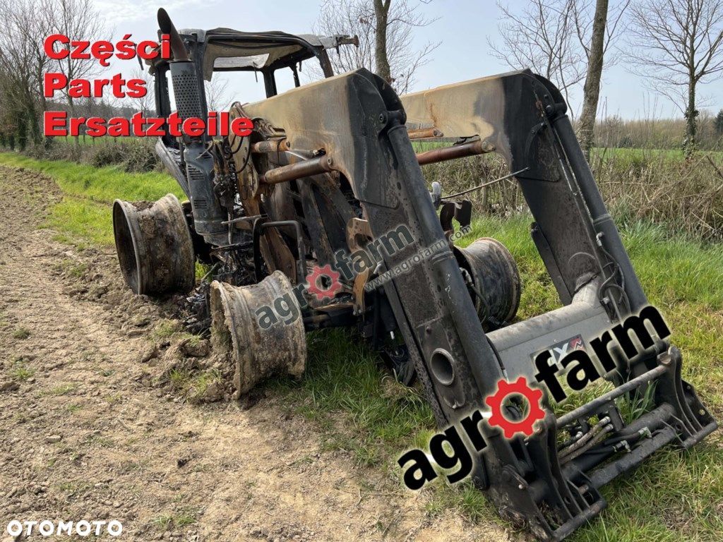Fendt 724 Vario części, skrzynia biegów, most, oś - 1