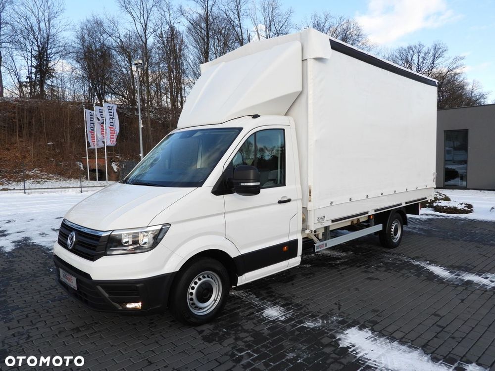 Volkswagen CRAFTER PLANDEKA 8 PALET TEMPOMAT KLIMATYZACJA  180KM - 7
