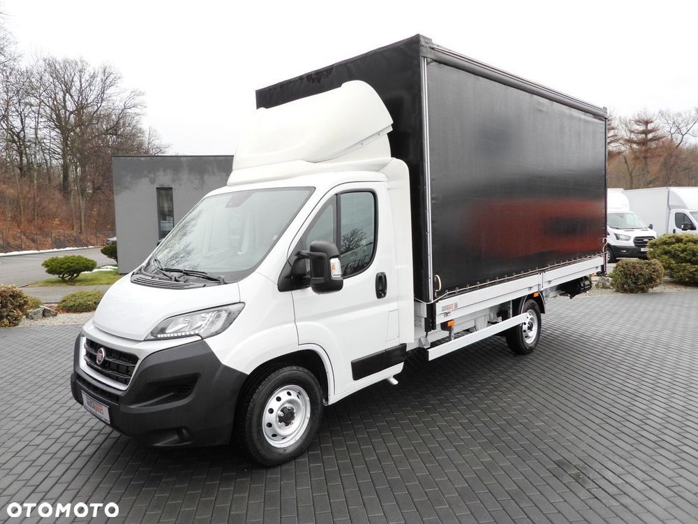Fiat DUCATO PLANDEKA 10 PALET TEMPOMAT LEDY KLIMATYZACJA  160KM - 18