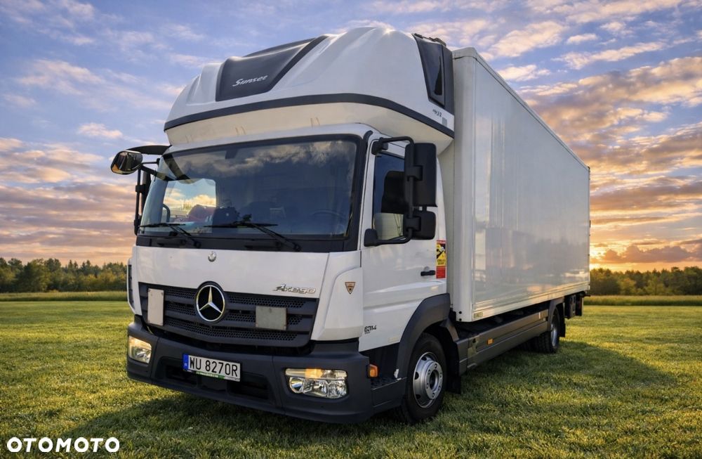 Mercedes-Benz ATEGO 818 / DMC 7.499kg / Euro 6 / Automat / Sypialka / Webasto / Klima / Izoterma + Winda - 3