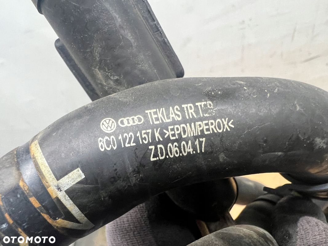 Audi A1 8X 1.0 TSI wąż przewód wody 6C0122157K 1K0121087Q - 3
