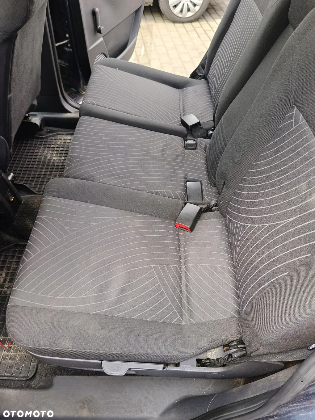 Opel Meriva A FL 03-10 KANAPA TYLNA TYŁ - 2
