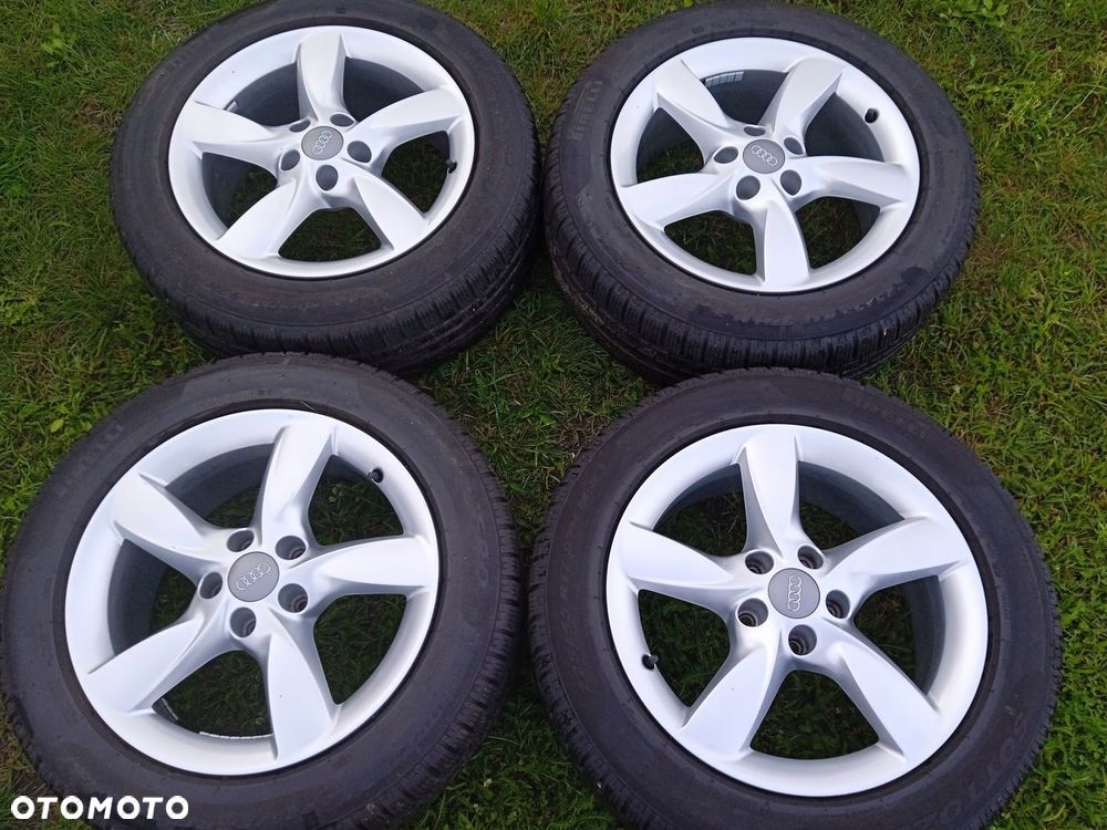 Felgi aluminiowe 5x112 Audi A6 C7 4G Q3 8U A4 A3 A8 100 Q2 Q3 opony zima - 1