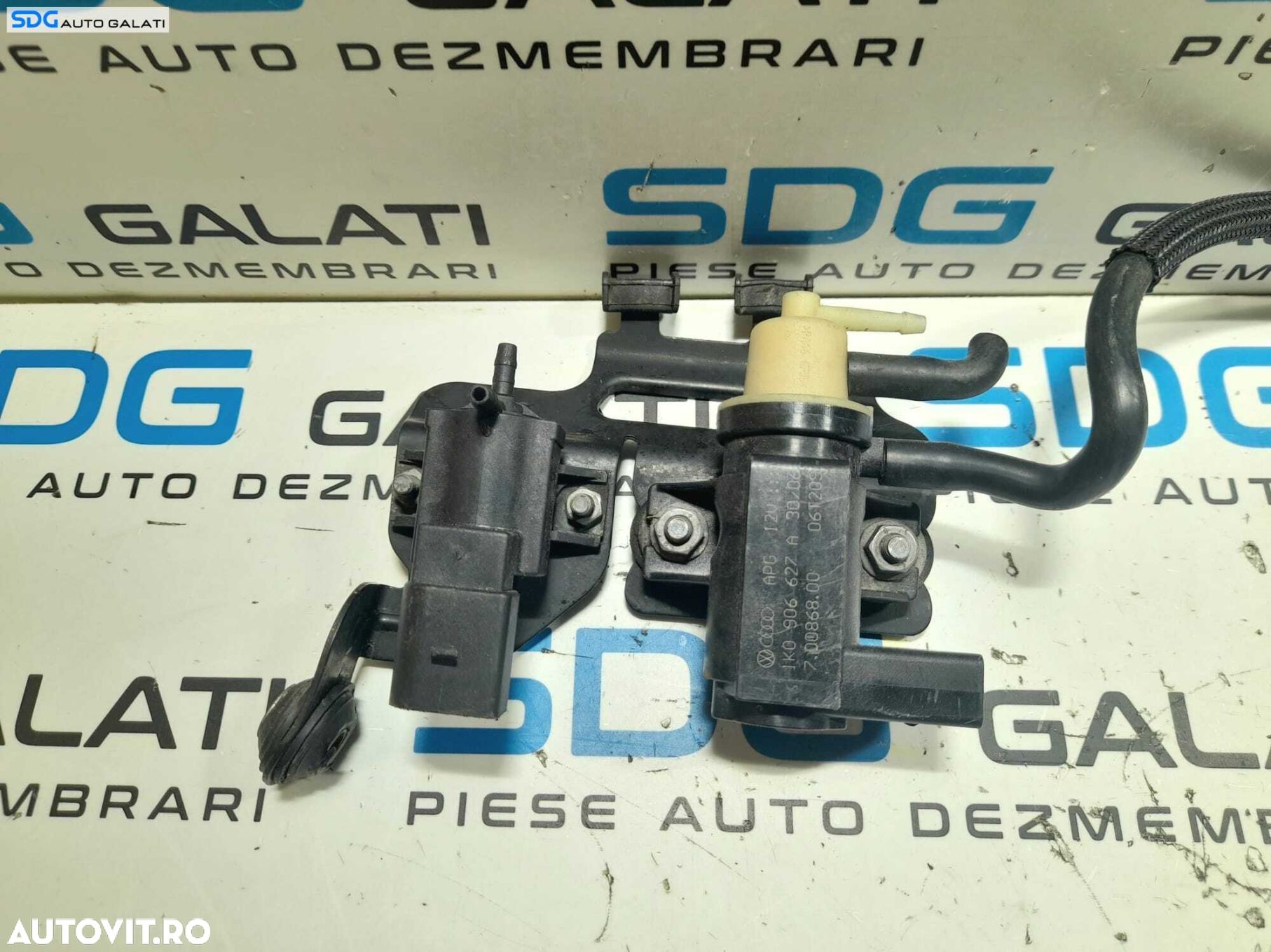 Supapa Electrovalva Actuator Presiune Vacuum Skoda Octavia 2 1.9 TDI BXE BKC BJB BLS 2004 - 2013 Cod 1K0906627A [N0197] - 1