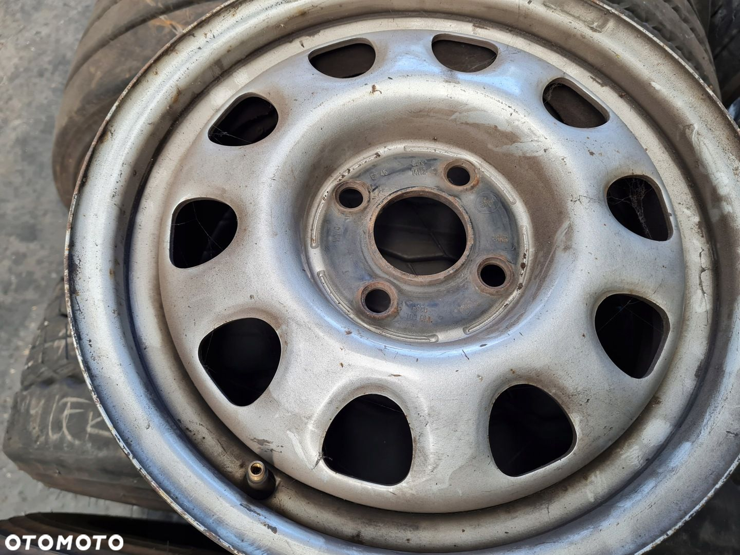 Felga Stalowa VW Seat 6x14 4x100 ET45 ORYGINAŁ - 2
