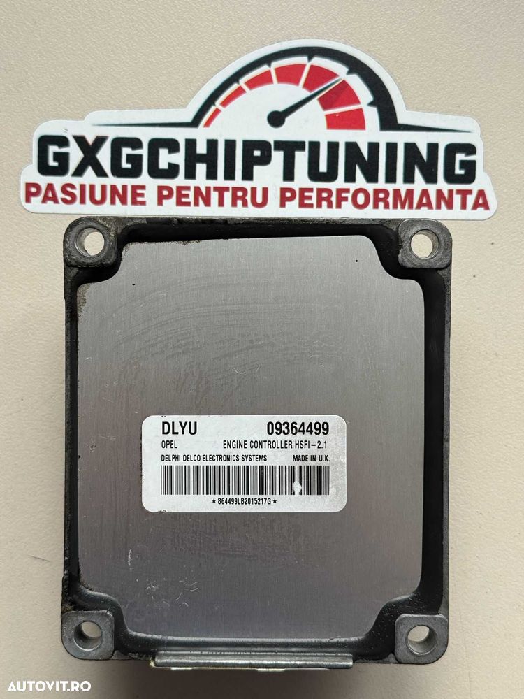 Calculator motor Opel Zafira 1.6 09364499 DLYU Z16XE HSFI-2.1 - 1