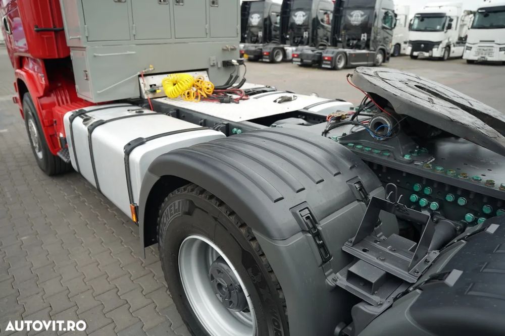 Scania R 580 / V8 / 6x4 / GVM: 95.000 KG / I-PARK COOL/ OPTICRUISE / REMORCĂ TRACTOR 3 AXIE - 12