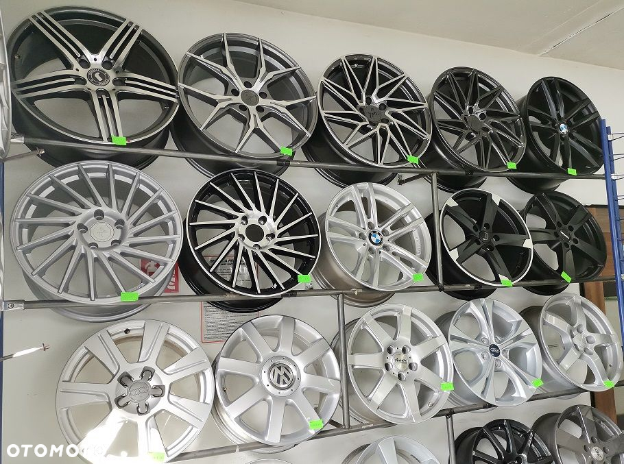 Felgi aluminiowe OXIGIN 18 CONCAVE 5x100r17 et35 AUDI VW SKODA SEAT CZARNY POLER !!! - 8