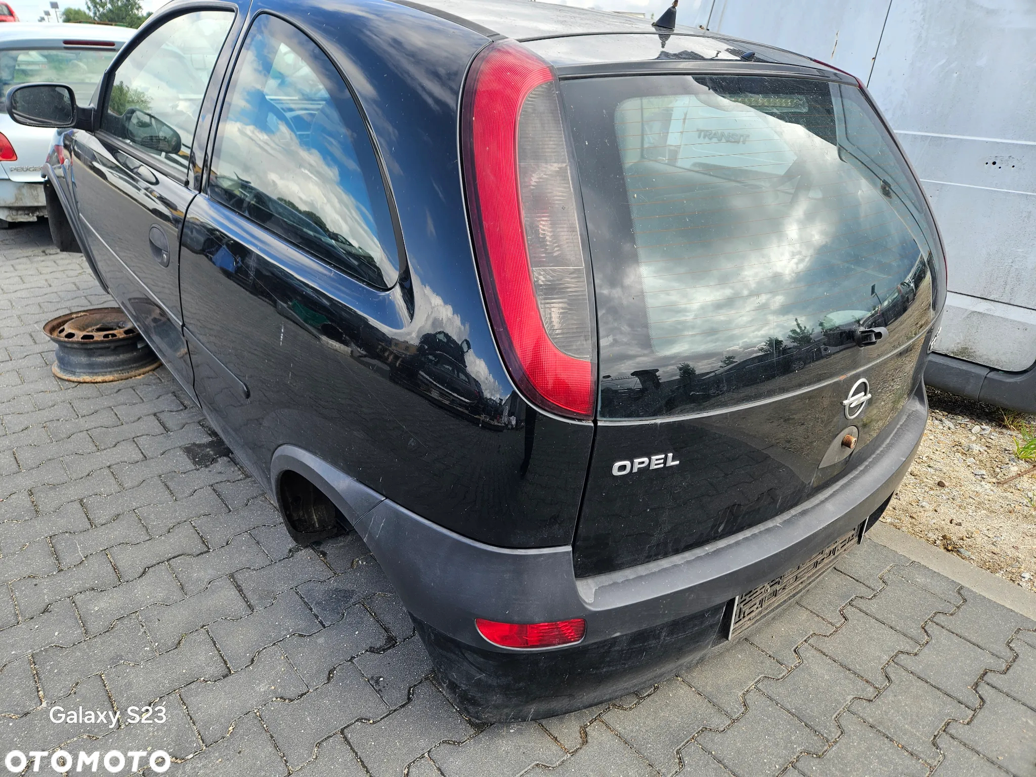 Klapa bagażnika zderzak tył tylny Opel Corsa C 2000-2003r przedlift 3d hatchback Z20C - 4